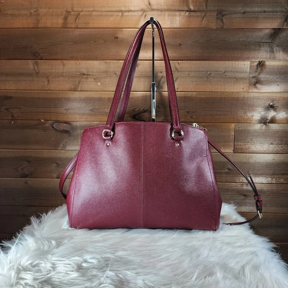 Coach Bordeaux Red Stanton Carryall